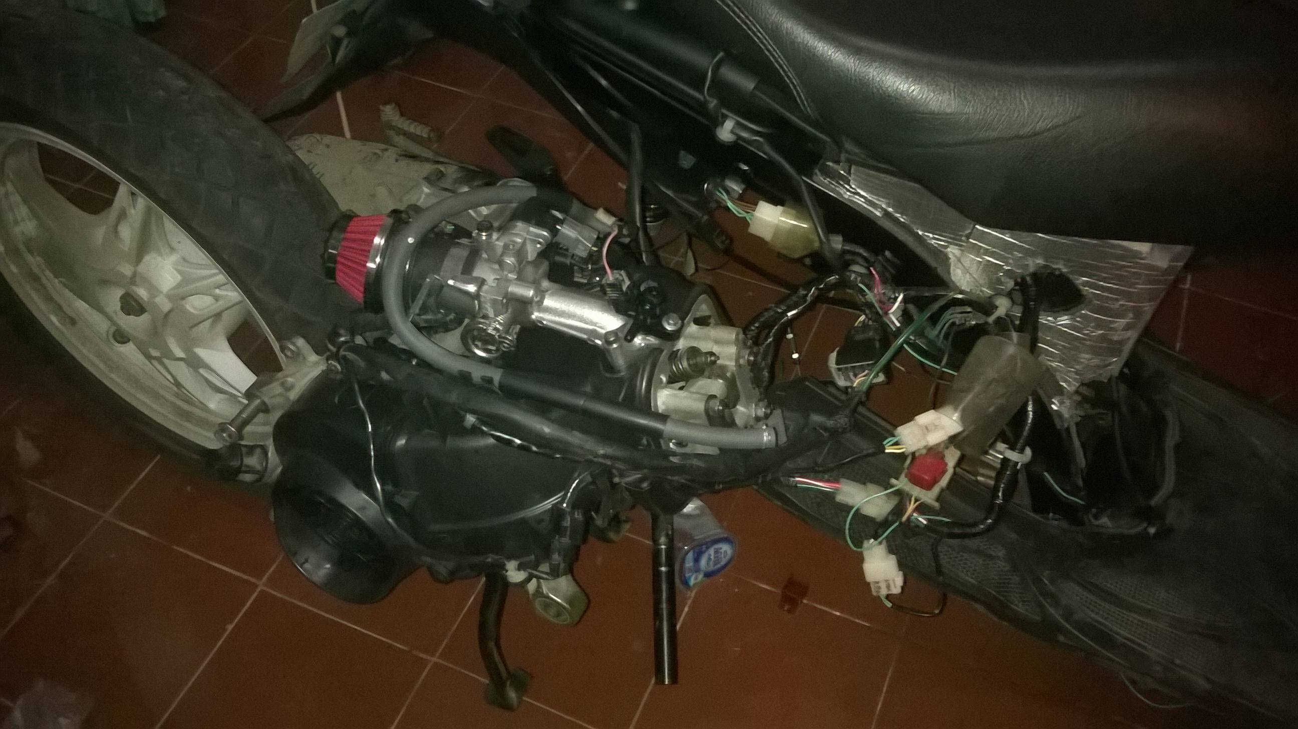 Bayangan Project Convert Honda CS1 Menjadi Injeksi Ahmadeathbat